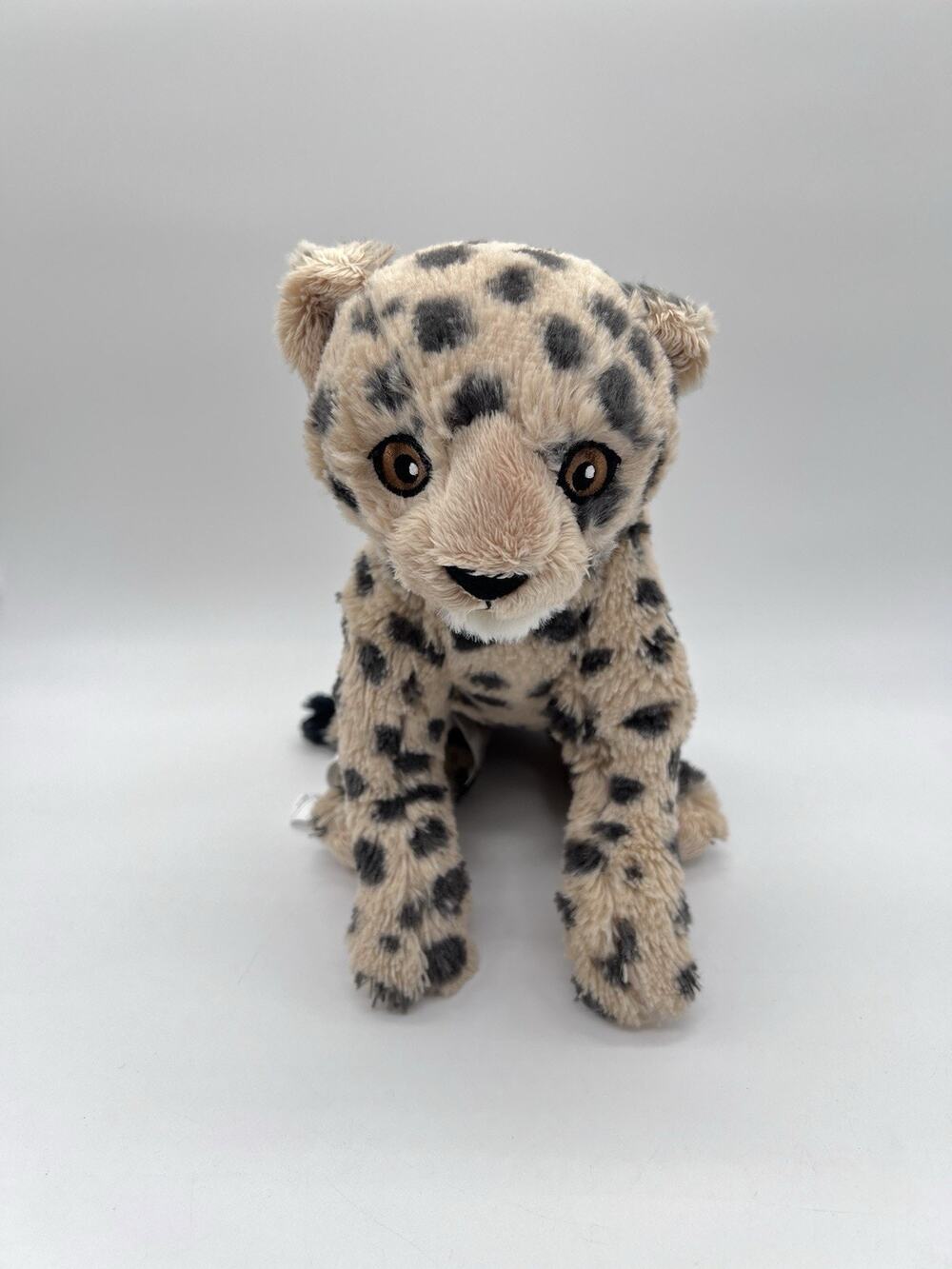 Ikea SANDLÖPARE Soft toy cheetah cub/beige Stuffed Animal Plush 9 ½ "